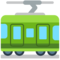 Railway Car emoji on Mozilla